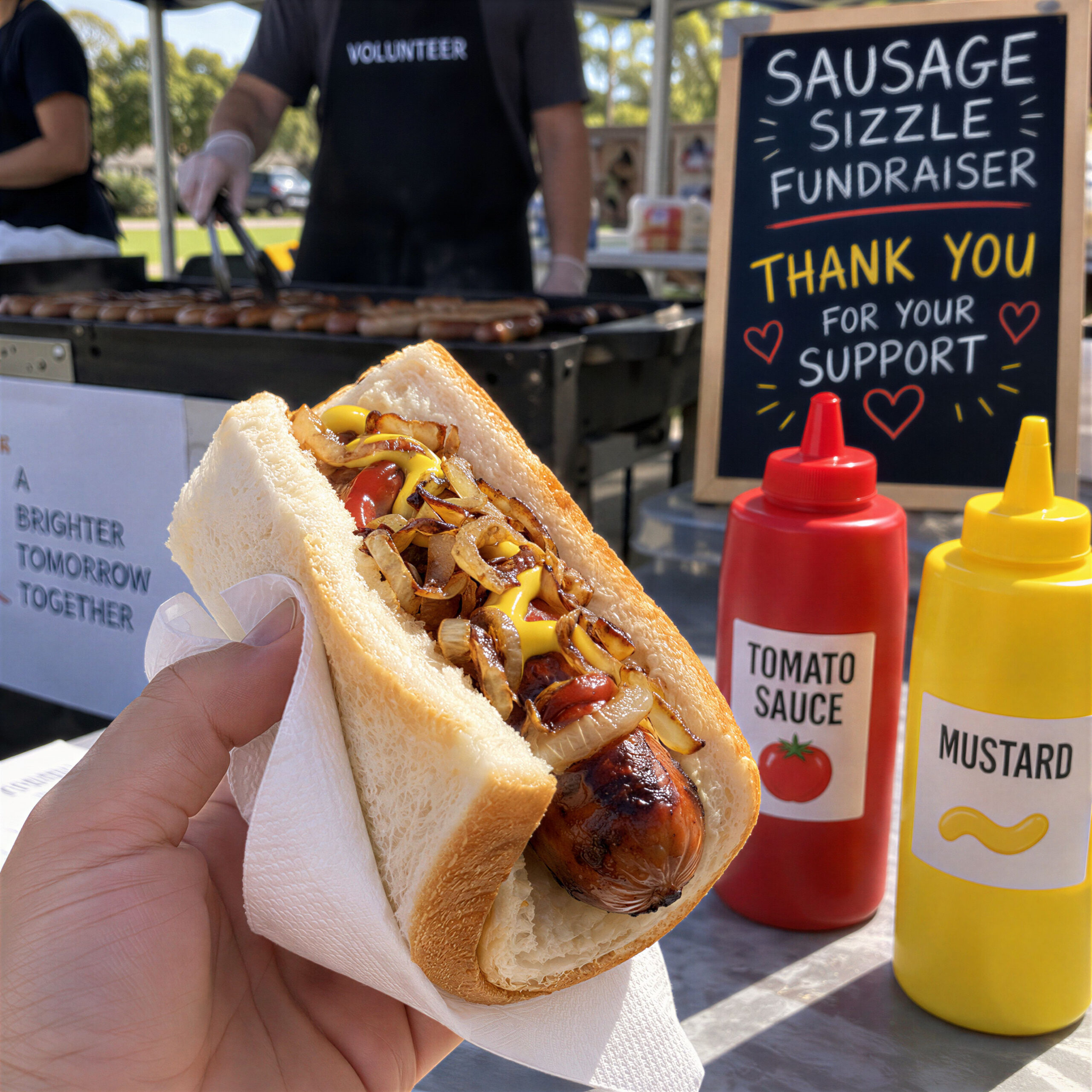 Calling for Volunteers – Sausage Sizzle Fundraiser